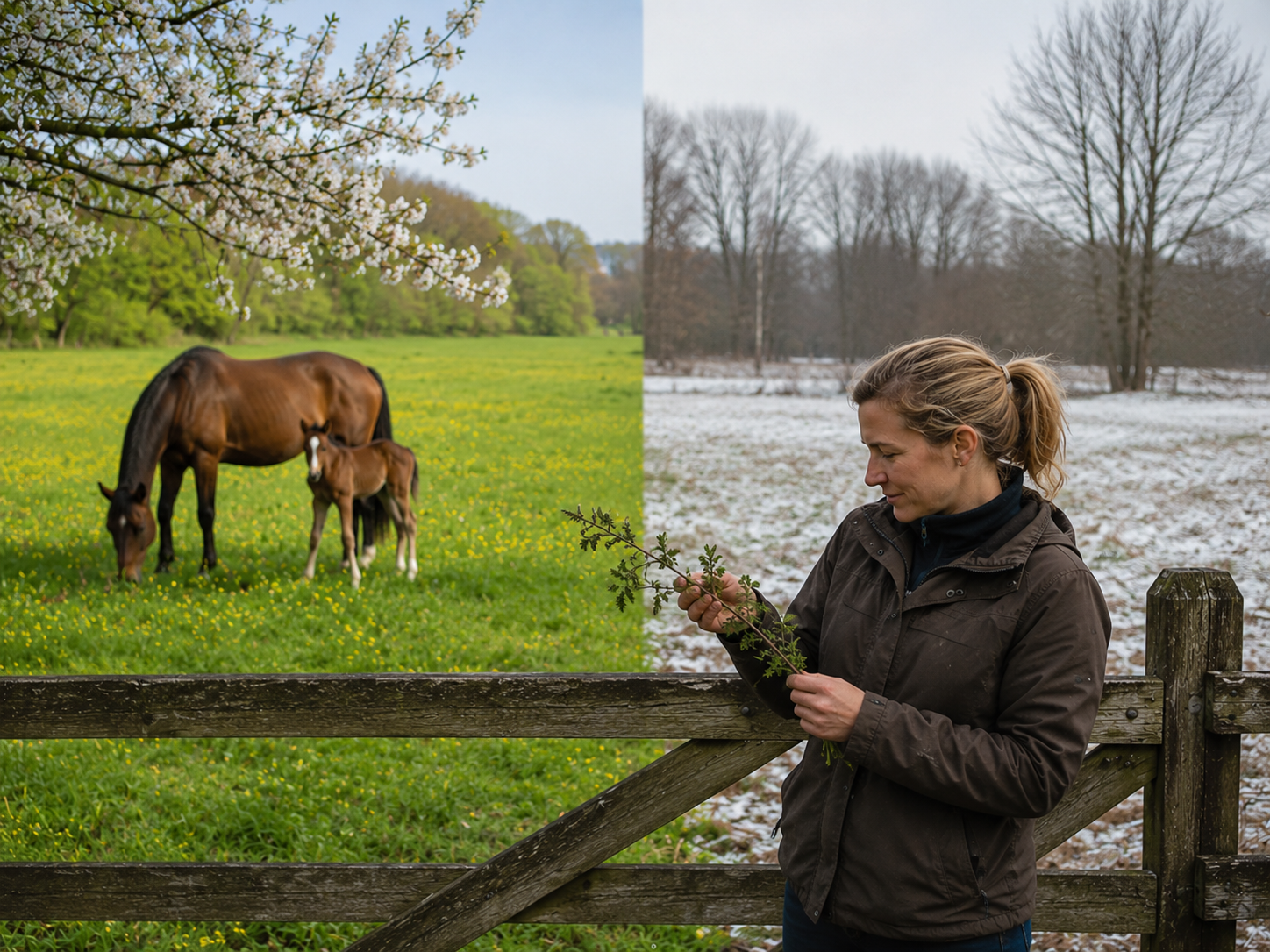 Jacobée : reconnaissance de plante toxique au pré, observation du contexte de pâture et gestion des risques. Application mobile Equio pour identifier les plantes toxiques au cheval.
