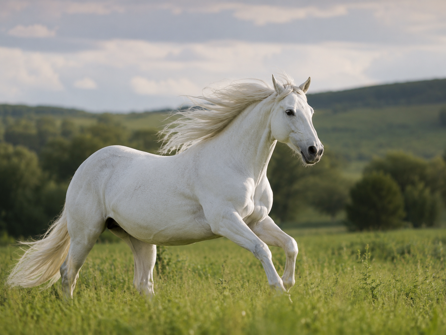 American Cream Draft : identification de race équine, robe du cheval, morphologie et notation de l'état corporel. Gestion complète du profil et de l'identité du cheval.