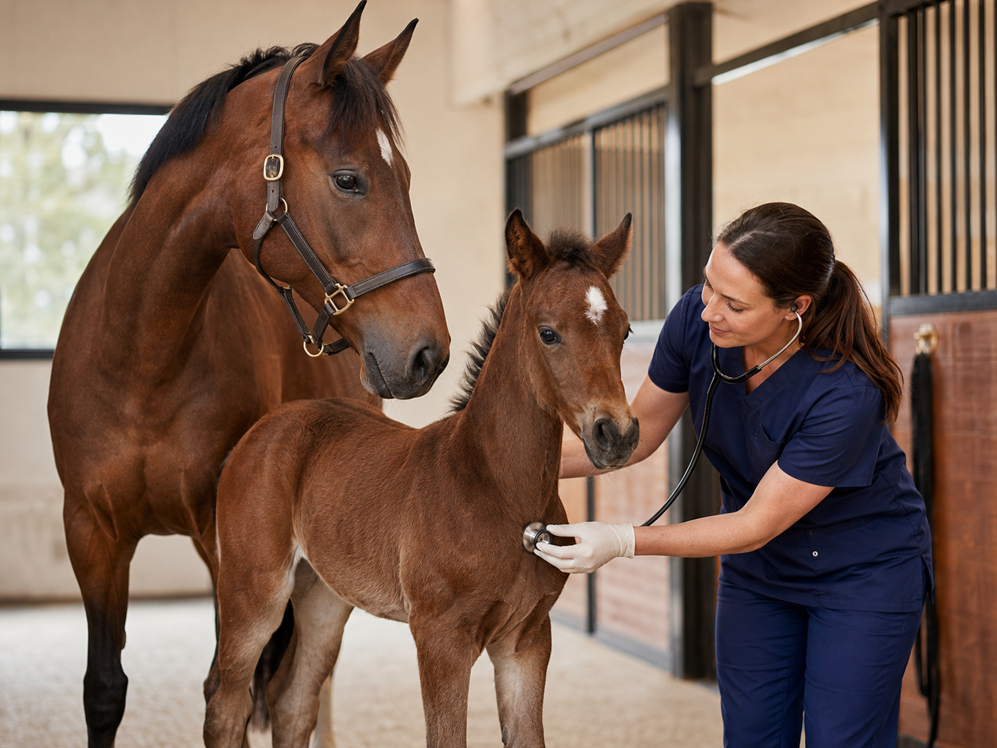 Trakehner : identification de race équine, robe du cheval, morphologie et notation de l'état corporel. Gestion complète du profil et de l'identité du cheval.