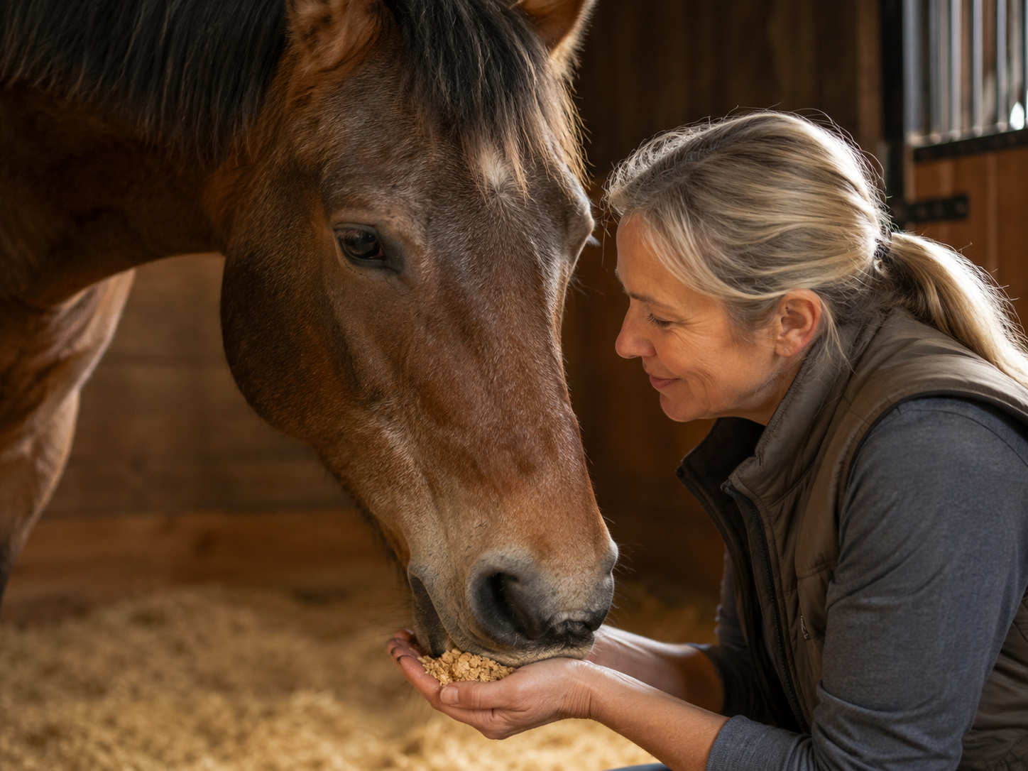 Haflinger : identification de race équine, robe du cheval, morphologie et notation de l'état corporel. Gestion complète du profil et de l'identité du cheval.