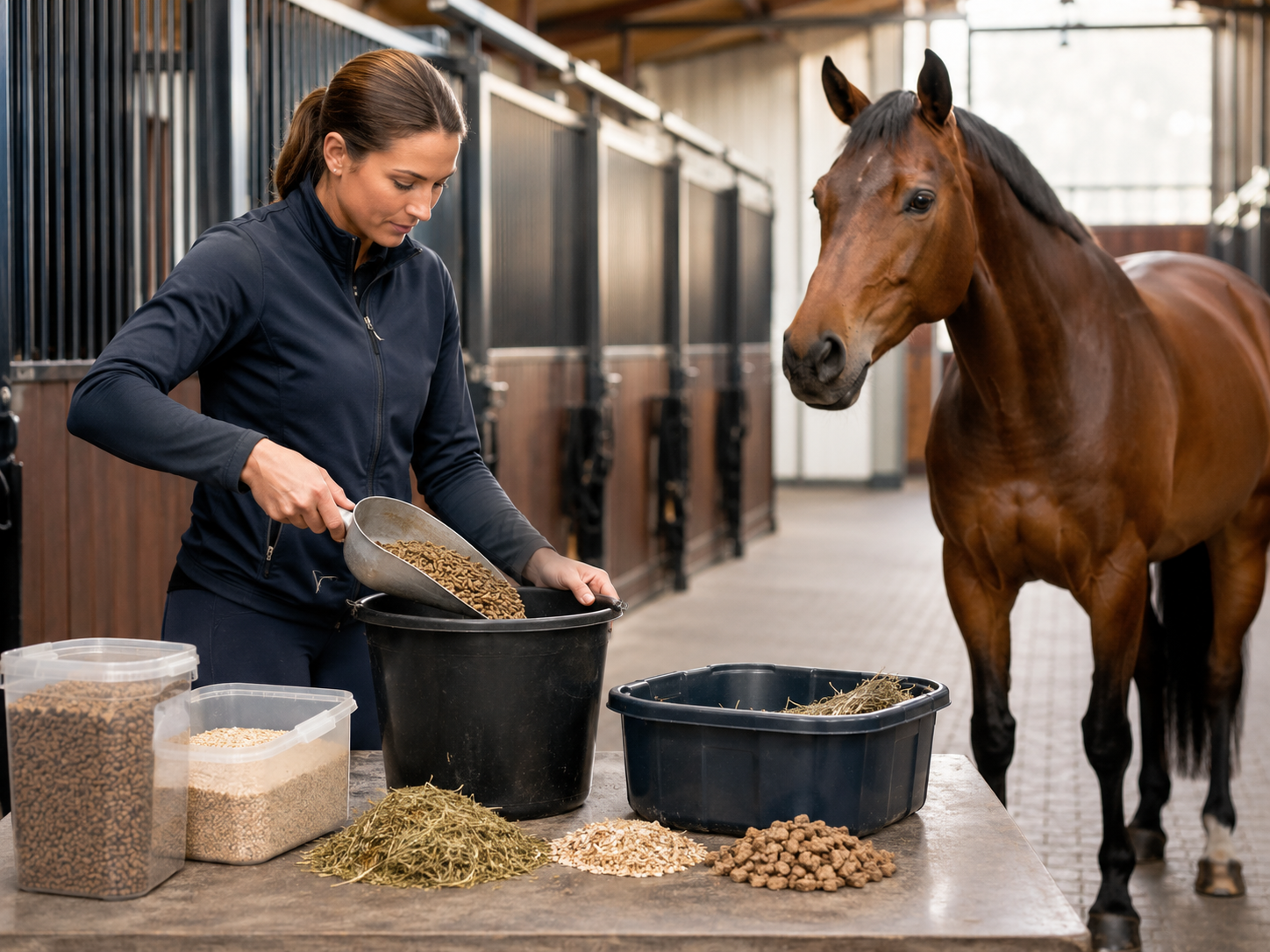 Hanovrien : identification de race équine, robe du cheval, morphologie et notation de l'état corporel. Gestion complète du profil et de l'identité du cheval.