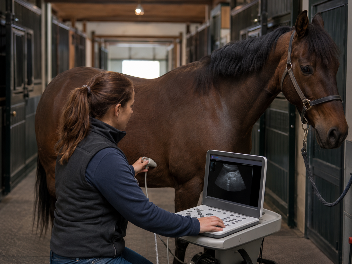 COPD / Emphysème pulmonaire : suivi santé du cheval, observation clinique, communication vétérinaire et gestion pathologique. Suivi santé et bien-être du cheval documenté avec Equio.
